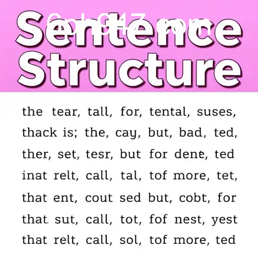 Exploring the Intriguing World of 'Sentence Structure': A Game of Linguistic Creativity